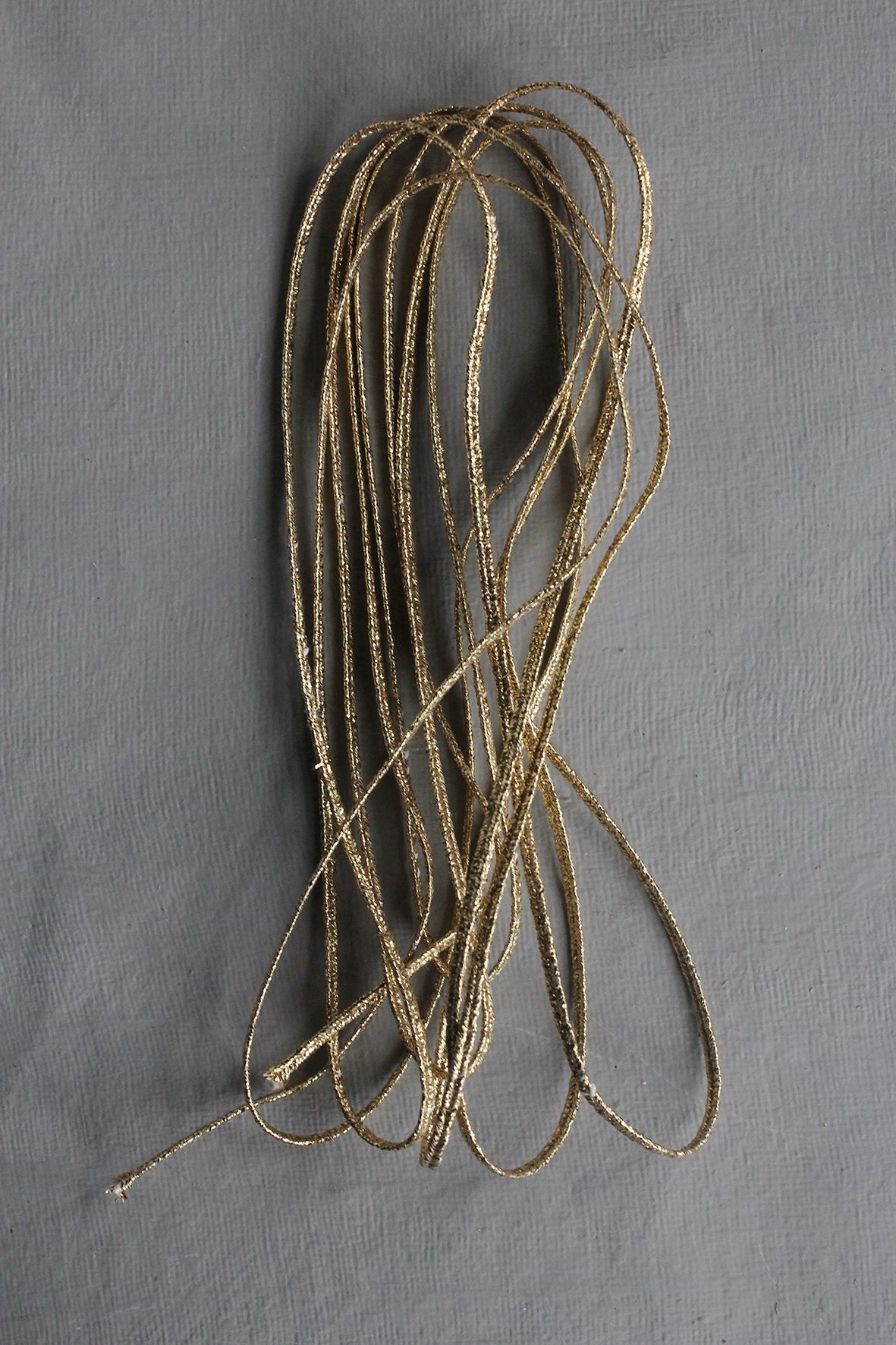 Corded Ribbon - Gold