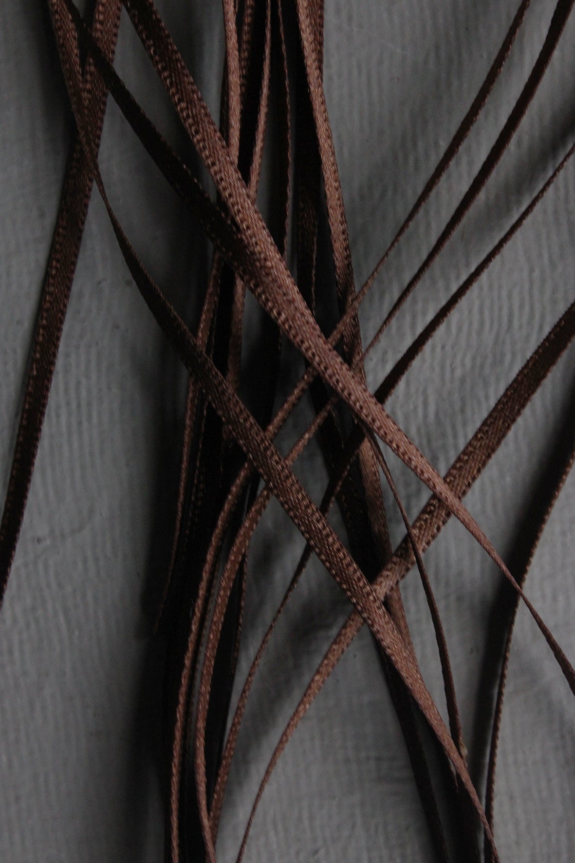 Double Satin Vintage Ribbon - Old Oak