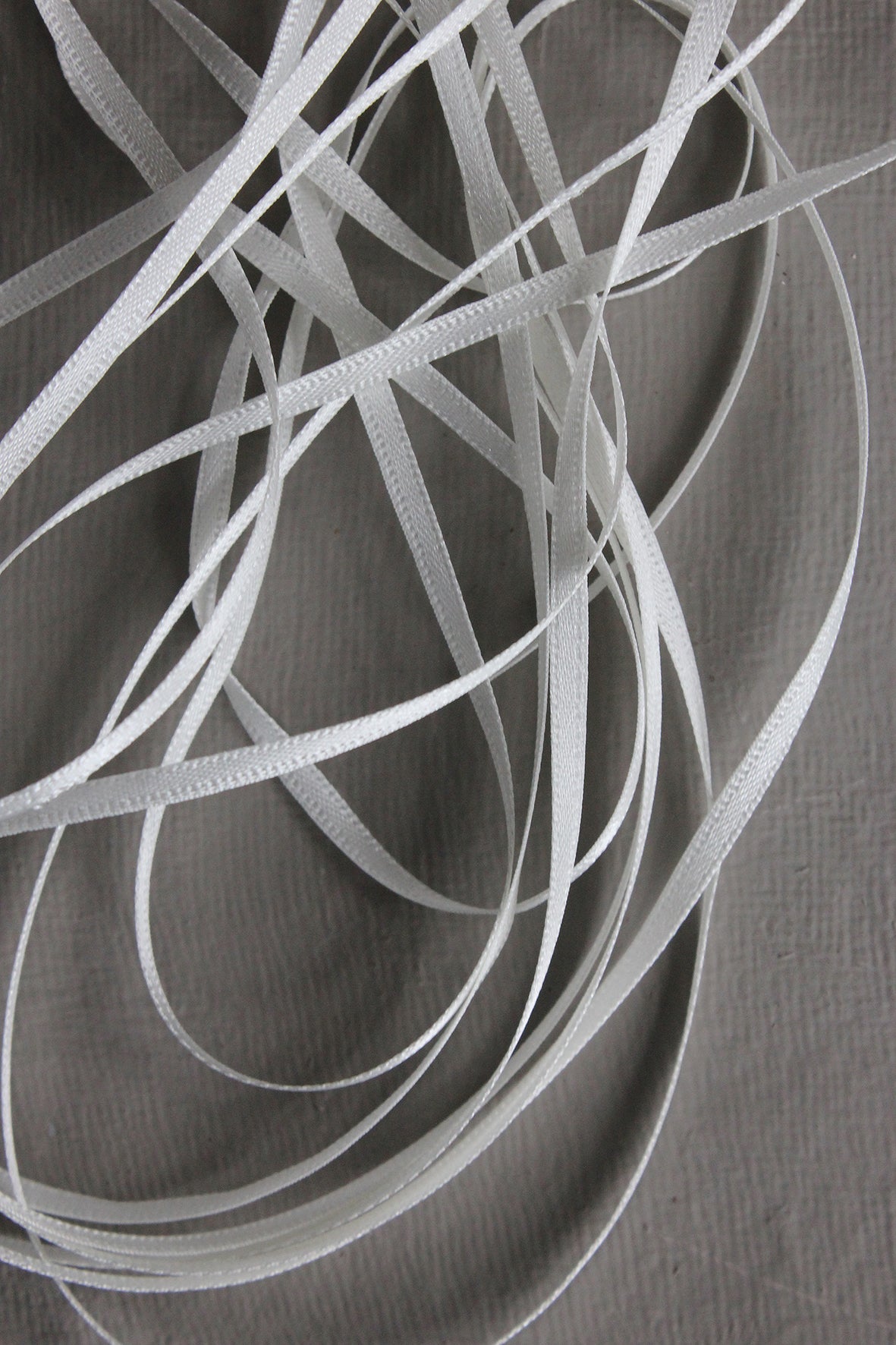 Double Satin Vintage Ribbon - Broderie - 3mm