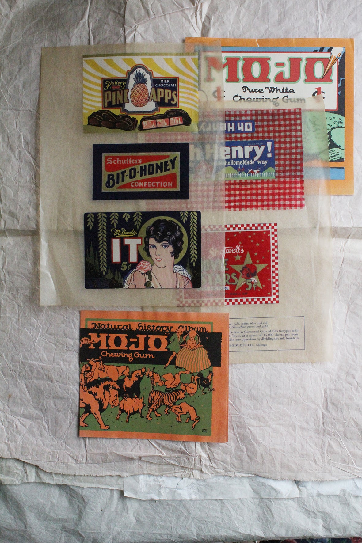 Old American Advertising Papers (collection 1)