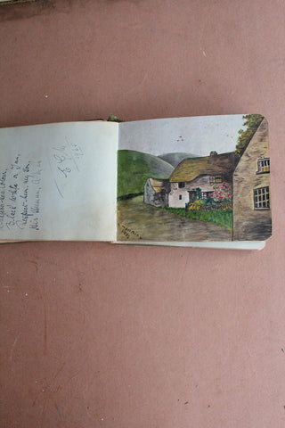 Precious Old Autograph/Sketchbook from the Twenties to Thirties