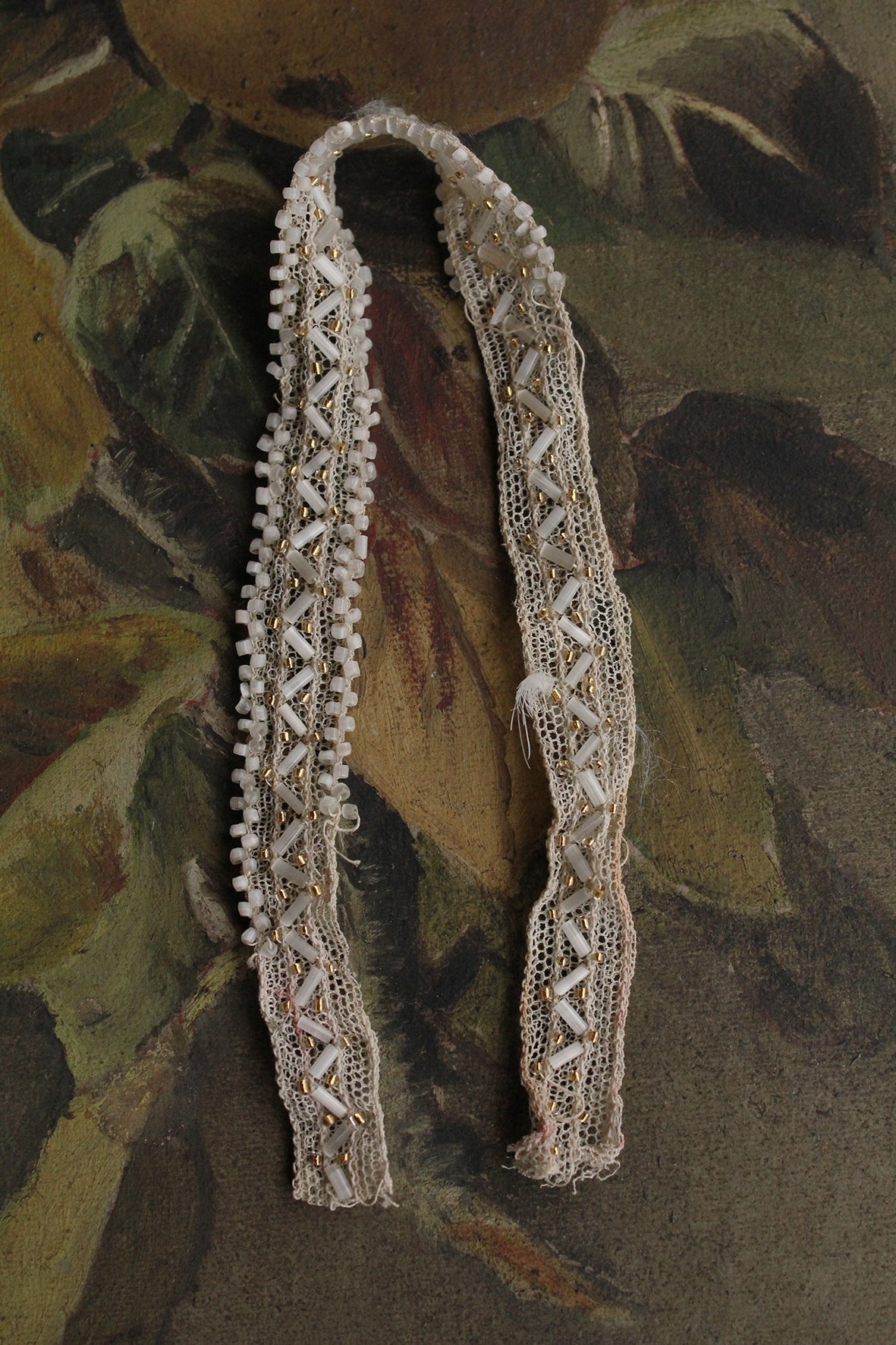 Beautiful Reclaimed Hand Beaded Length
