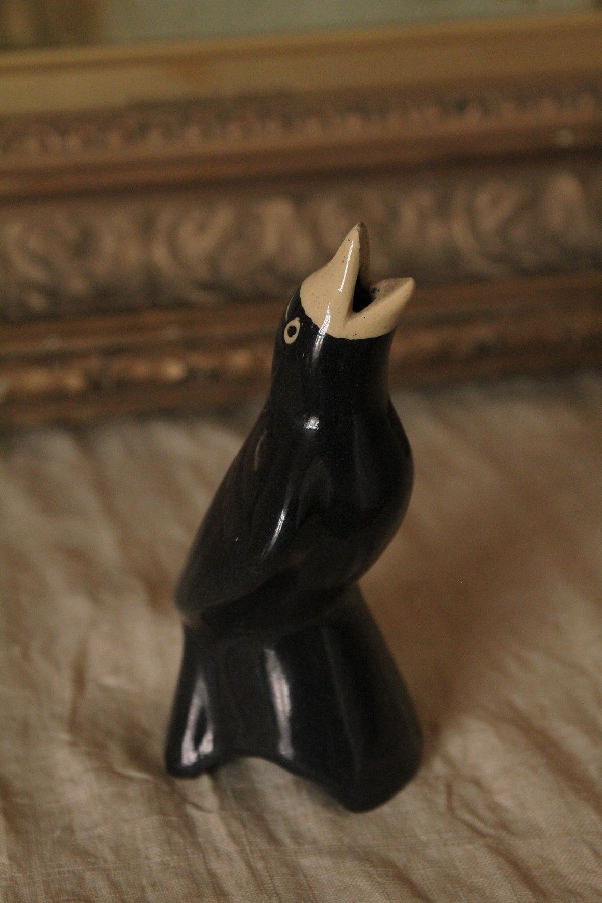 Vintage Blackbird Pie Funnel