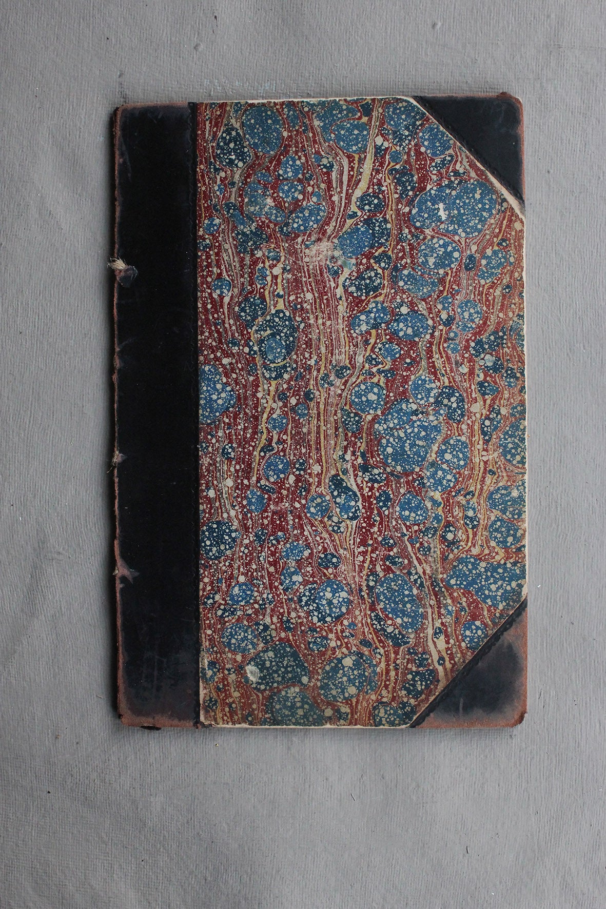 Old Rare Perfectly Imperfect Reclaimed Book Cover - Marble