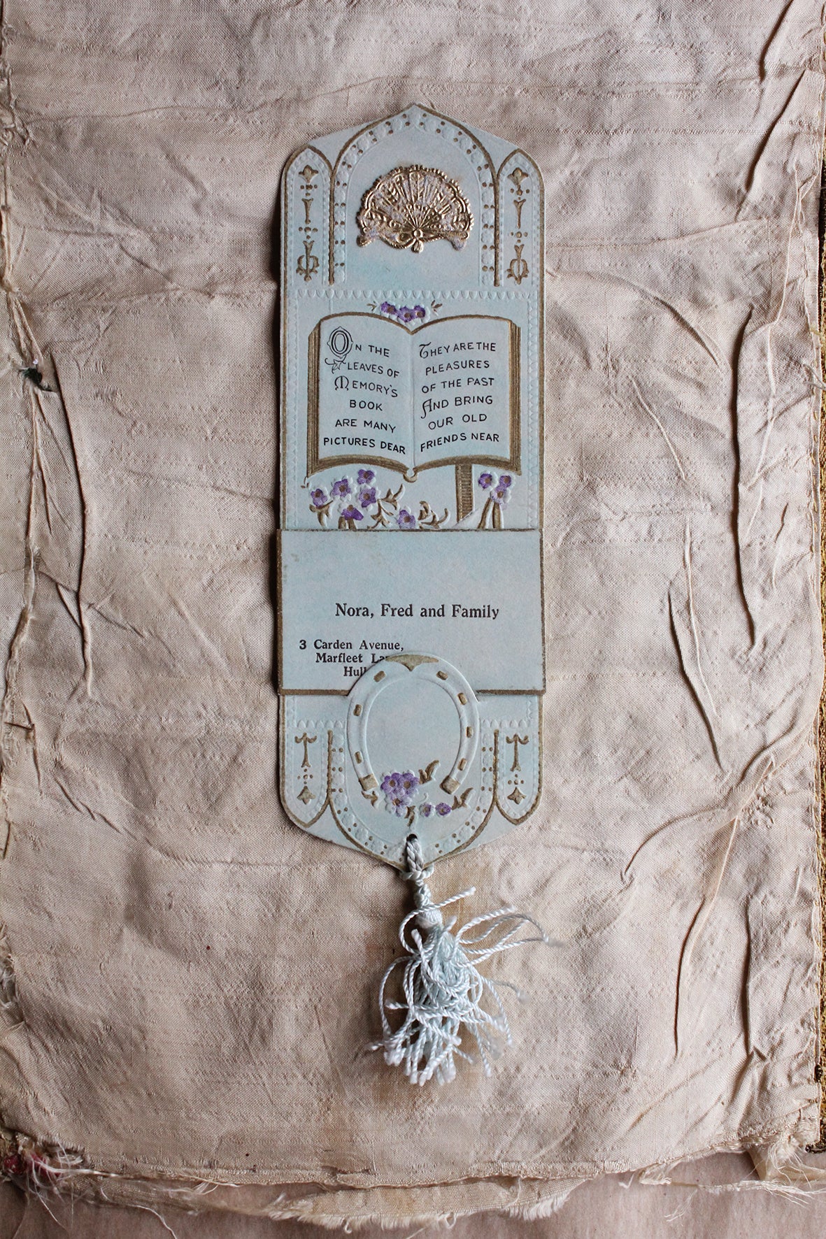 Old Decorative Friendship Bookmark