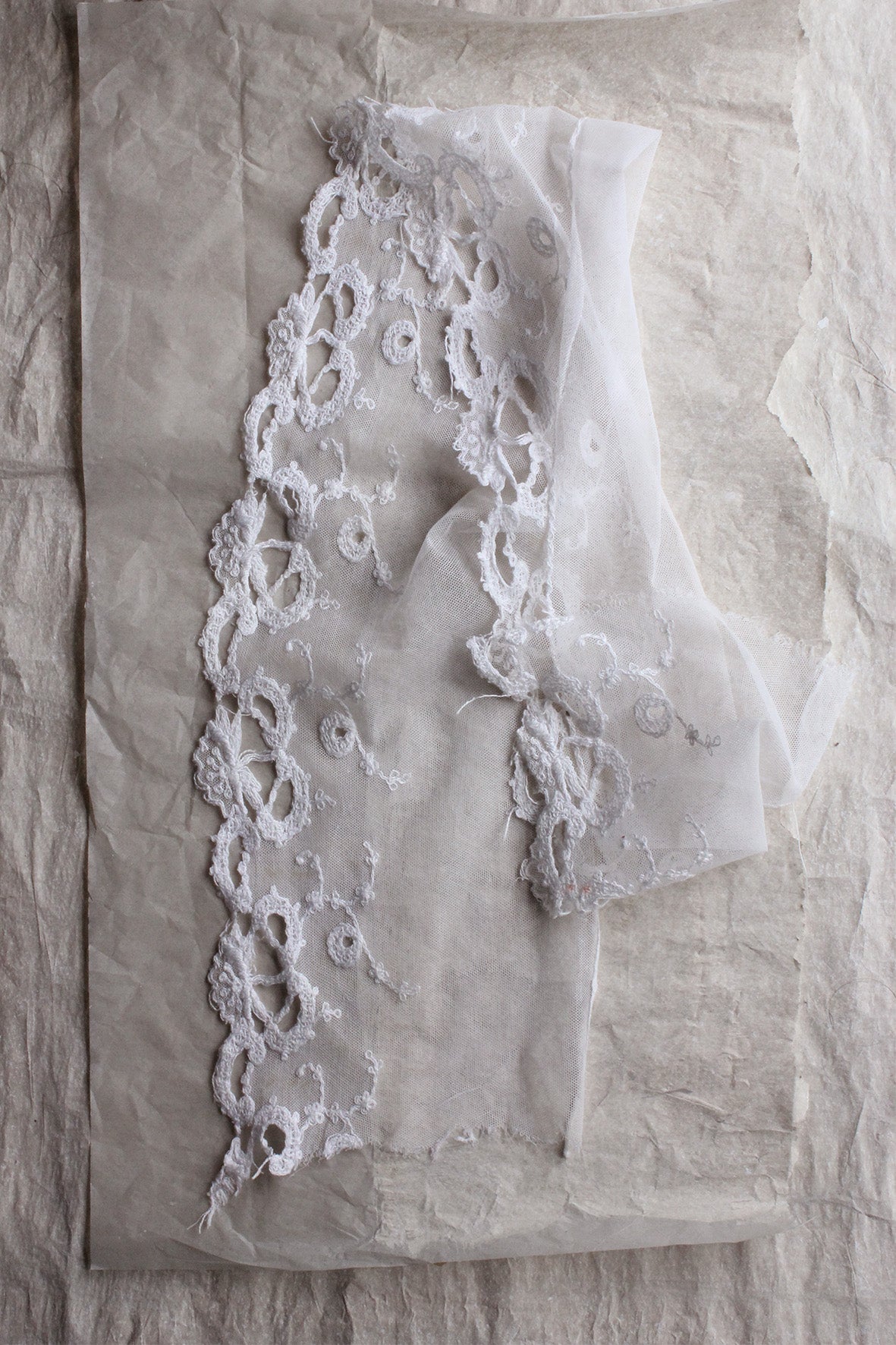 Delicate Reclaimed Bridal Edging