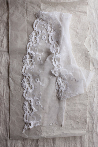 Long Length of Old Lace - Rose Border