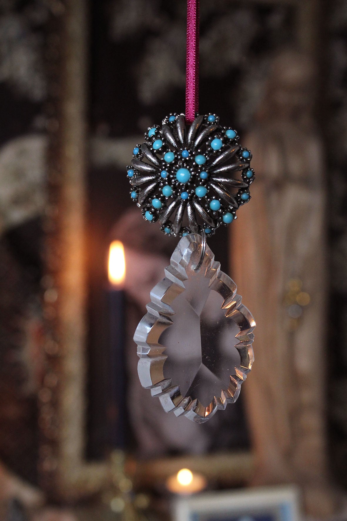 Brooch & Chandelier Drop Decoration - Resting Hour - 2