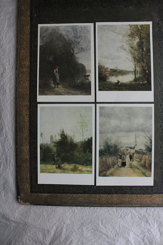 Collection of Vintage Camille Corot Art Postcards (collection 1)