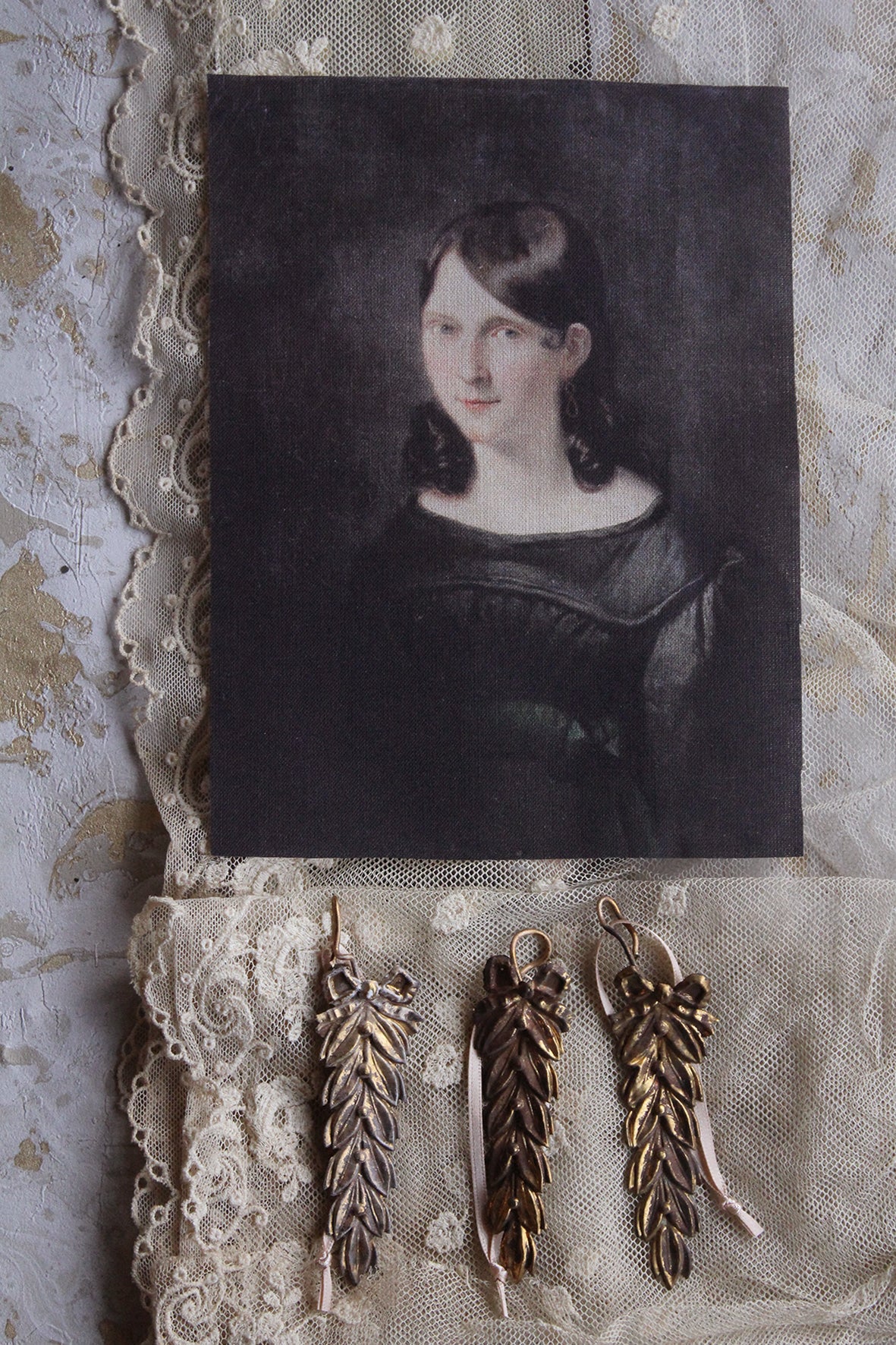 Dark Portrait Canvas Panel