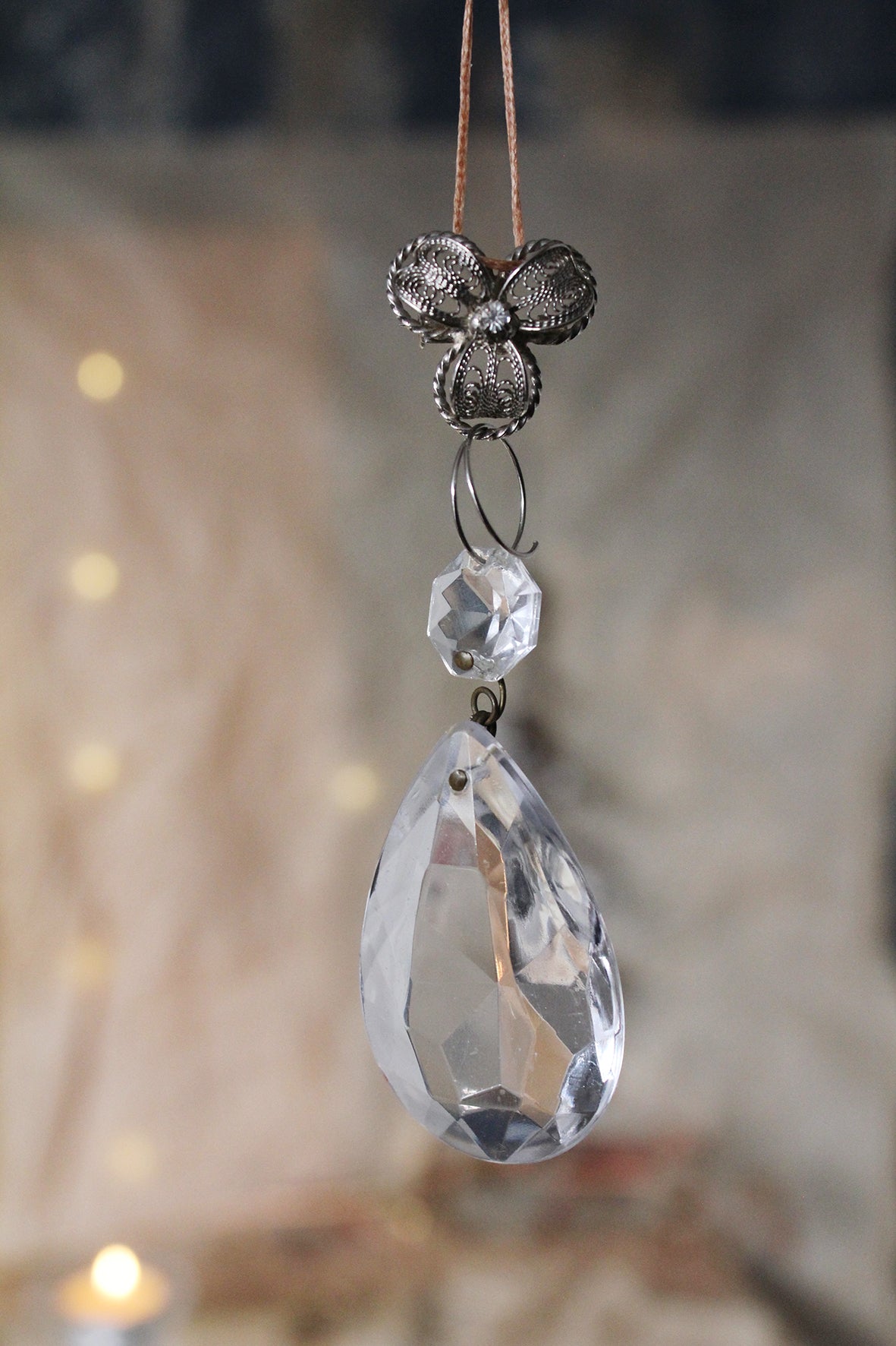 Brooch & Cut Glass Decoration - Patina - 8