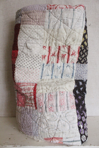 Beautiful Old Rare Laboured Archive Quilt