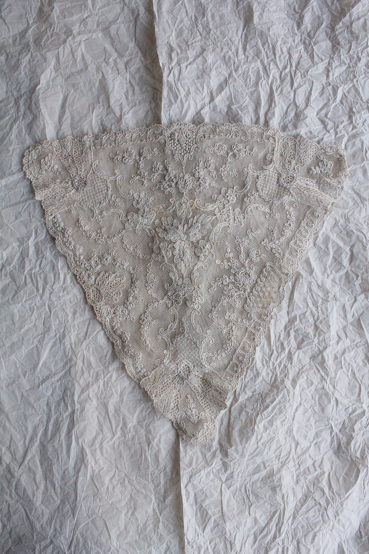Fine Detailed Embroidered Modesty Edwardian Dress Panel