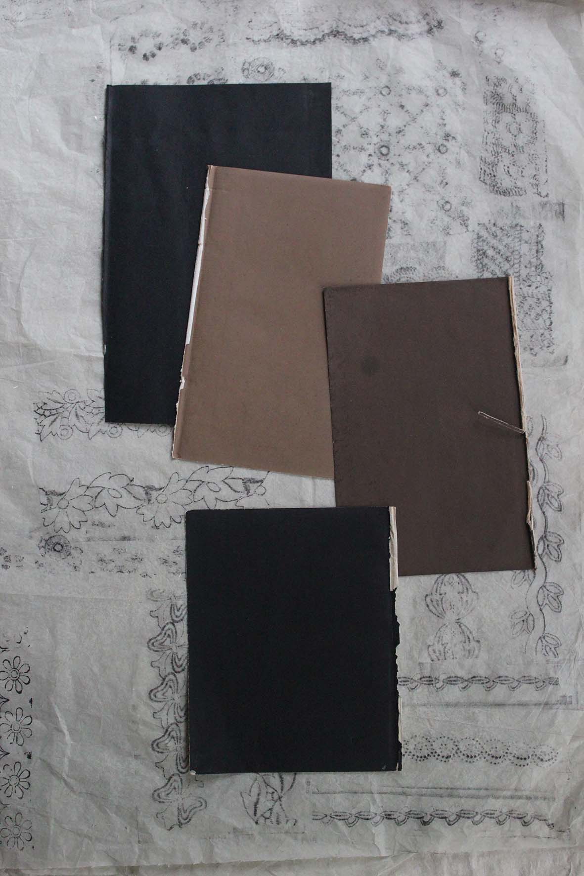 Old Rare Reclaimed Old Start & End Pages - collection J2