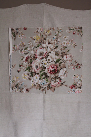 Perfectly Imperfect Thirties Floral Linen