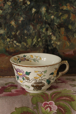 Sweet Old Ridgeway Floral Tea Cup