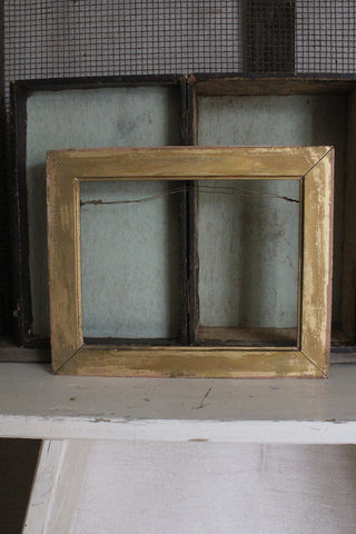 Old Gilded Perfectly Imperfect Wooden Frame