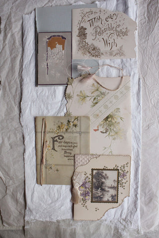 Reclaimed Panels from old Greetings Cards (collection 11)