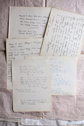 Paper Histories - Handwritten Pages