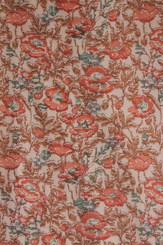 Reclaimed Panel of Vintage Fabric - Conversational