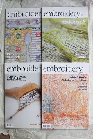 Vintage Periodicals - "Embroidery" - collection two