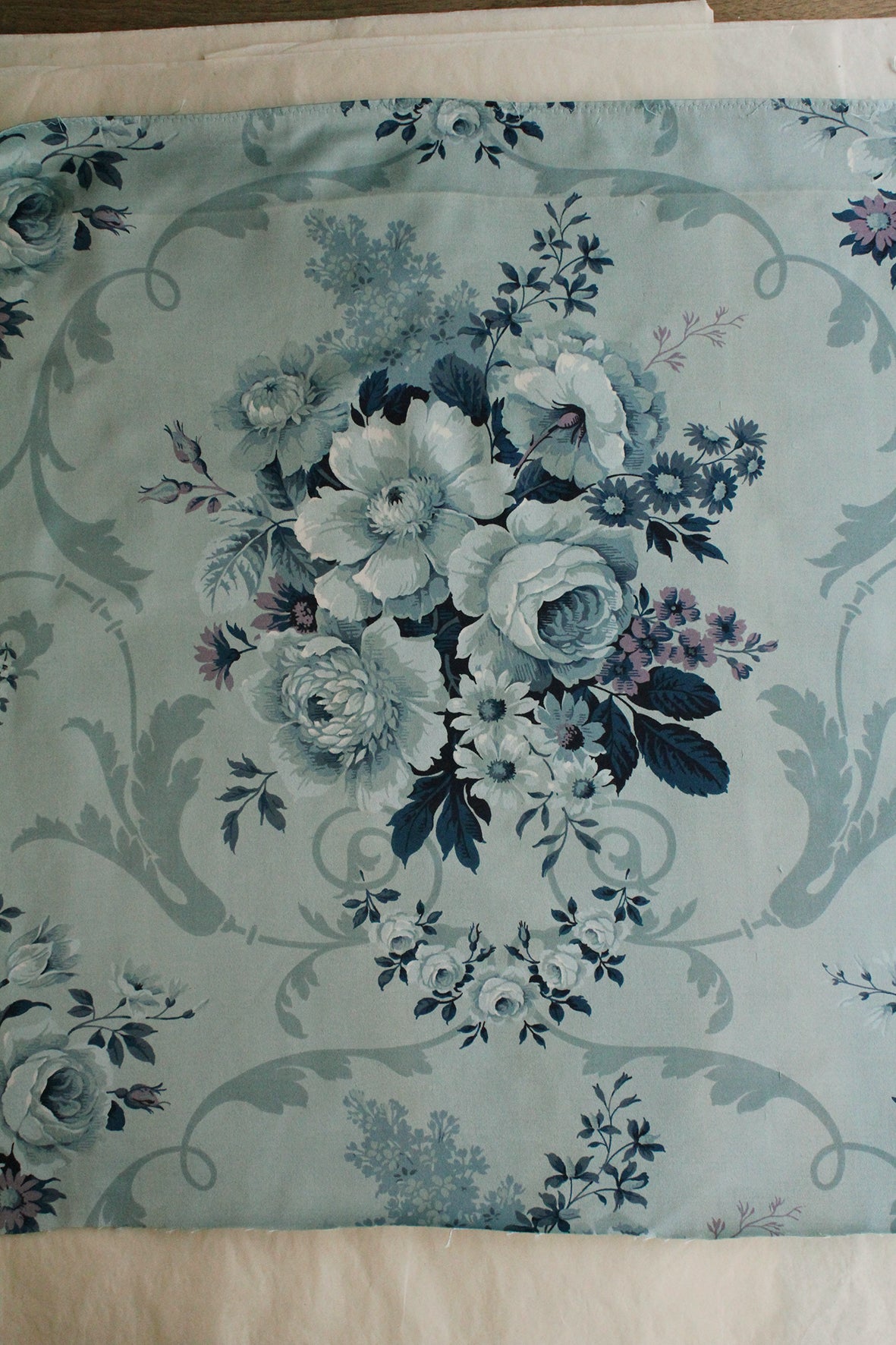 Beautiful Rare Vintage Sanderson Matt Sateen -