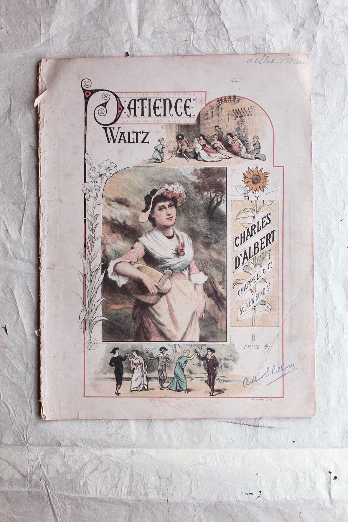 Old Music Pamphlet - Patience