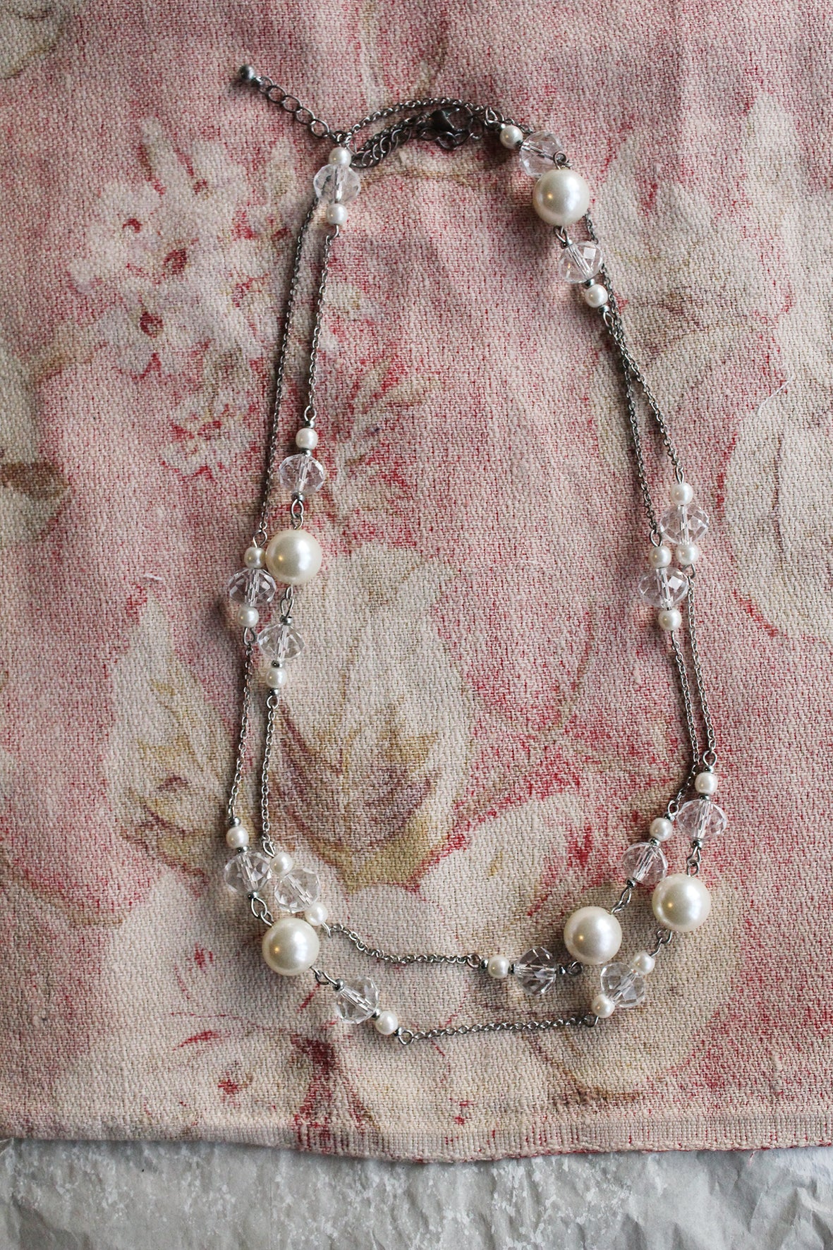 Old Necklace/Garland/Wreath Decoration - Sentiment - 4