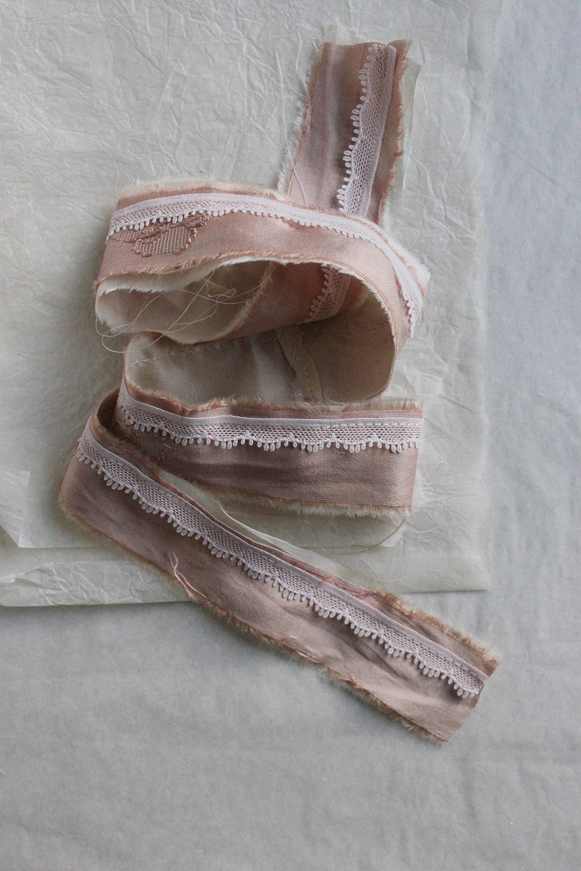 Parisienne Patisserie - Delicate Silk & Lace Ribbon (20)