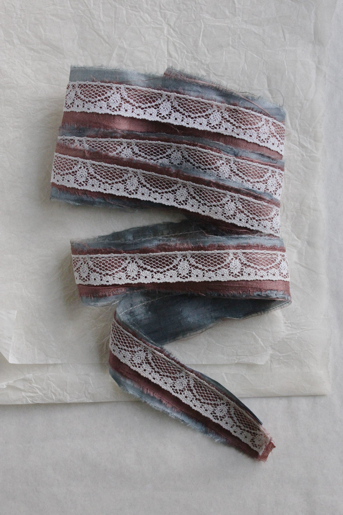 Parisienne Patisserie - Delicate Silk & Lace Ribbon (22)