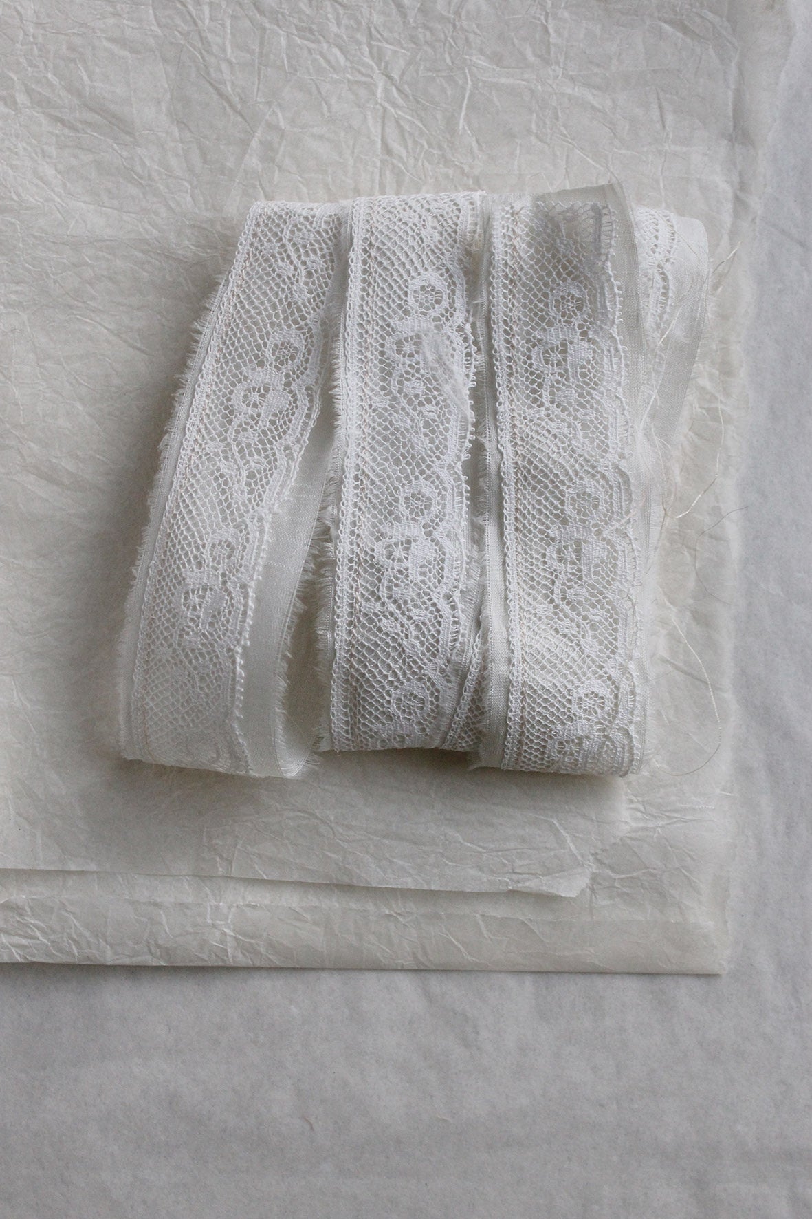 Parisienne Patisserie - Delicate Silk & Lace Ribbon (24)