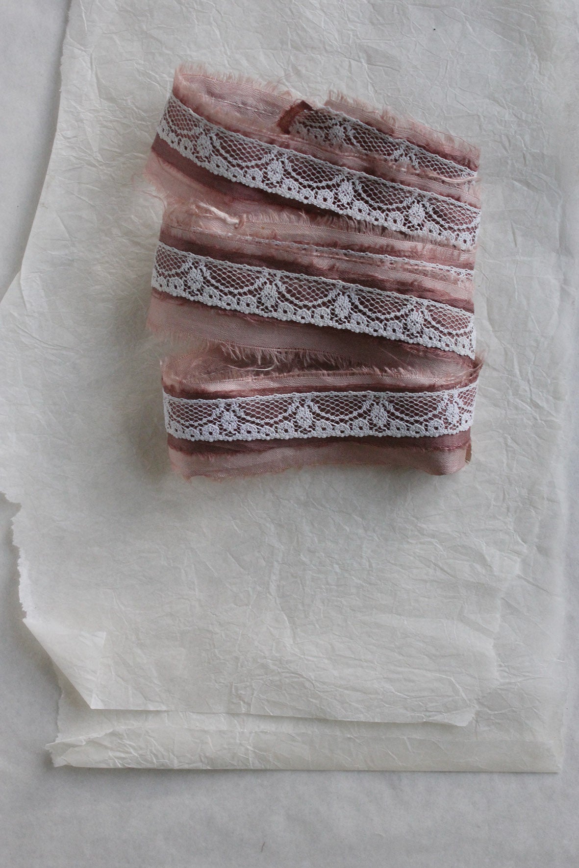 Parisienne Patisserie - Delicate Silk & Lace Ribbon (28)