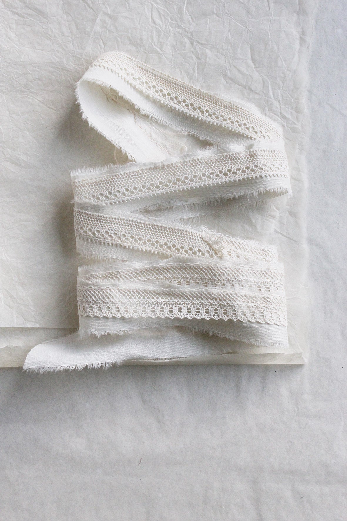Parisienne Patisserie - Delicate Silk & Lace Ribbon (29)