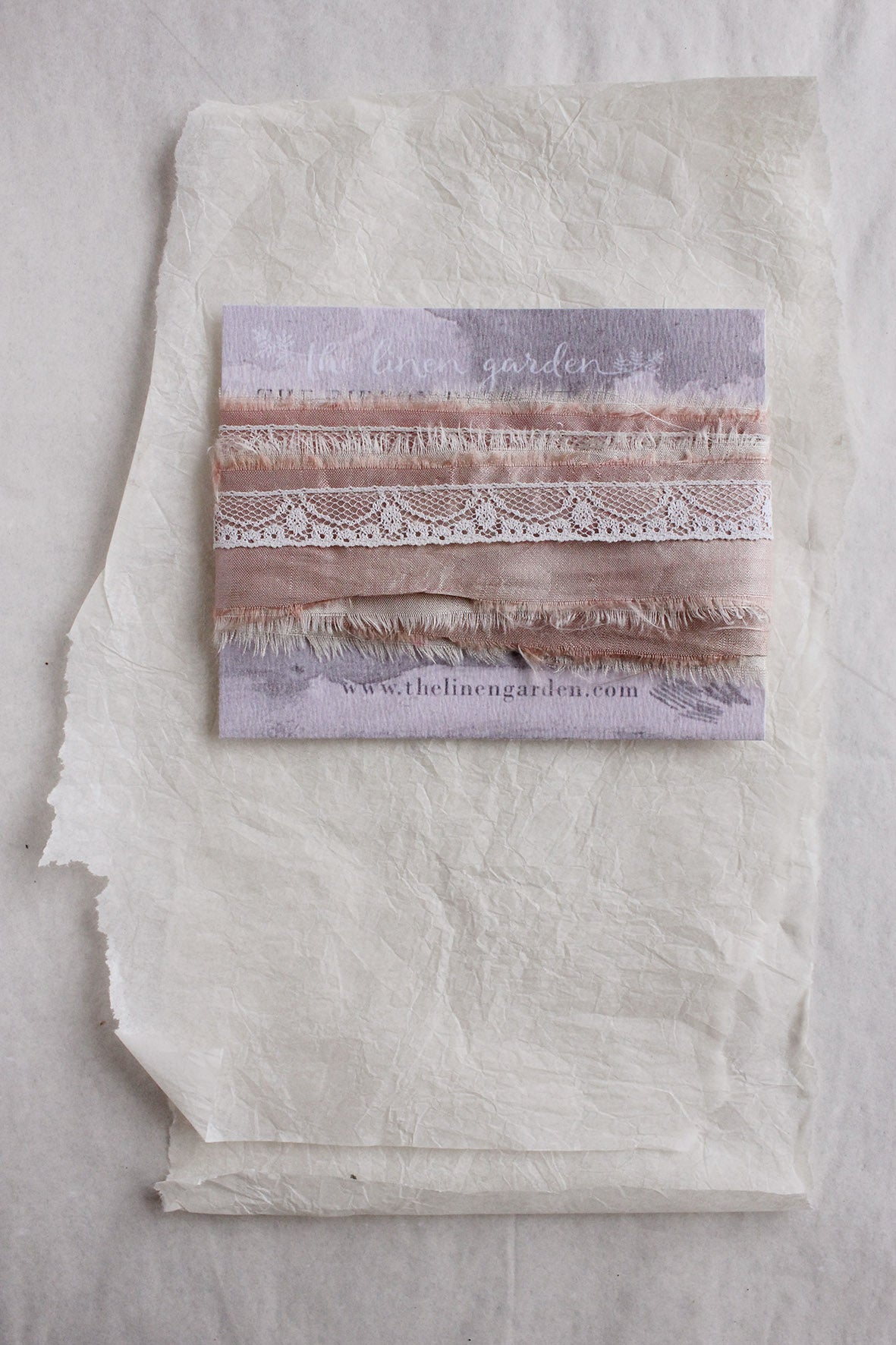 Parisienne Patisserie - Delicate Silk & Lace Ribbon (30)