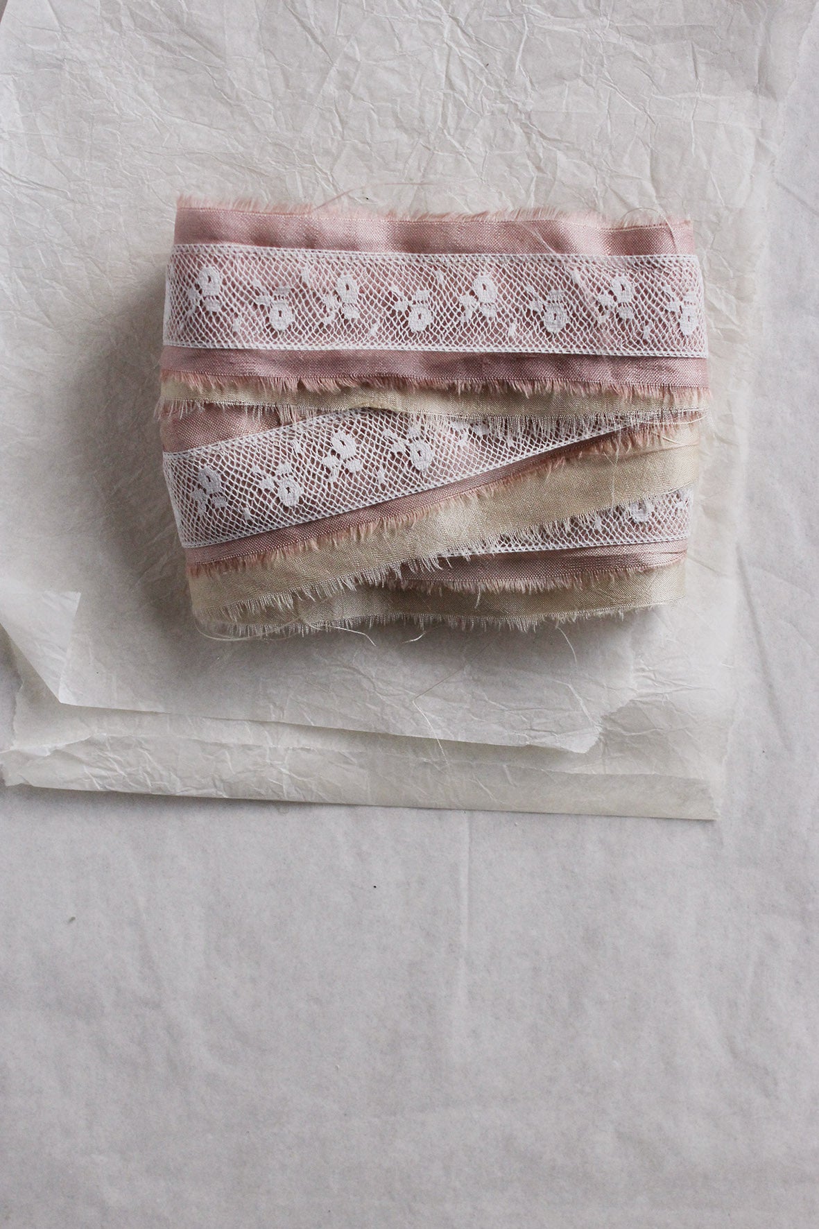 Parisienne Patisserie - Delicate Silk & Lace Ribbon (05)