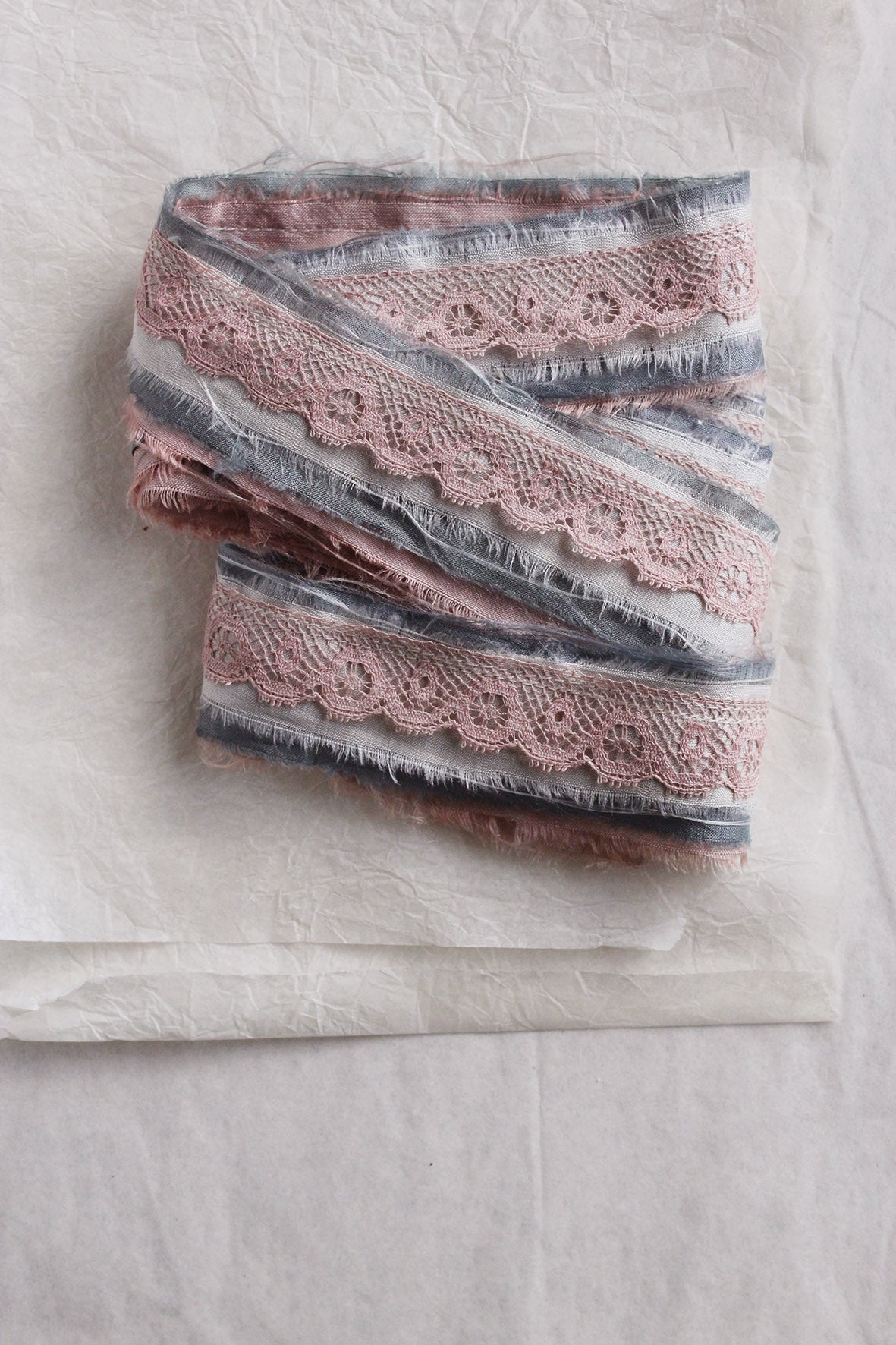 Parisienne Patisserie - Delicate Silk & Lace Ribbon (08)
