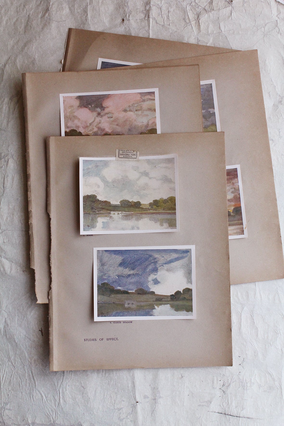 Reclaimed Edwardian Pages - Landscapes Studies (1)