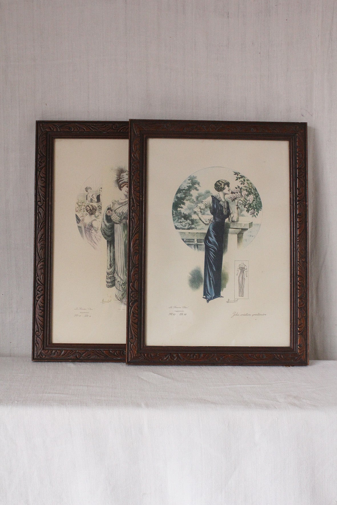 A Pair of French Fashion Prints