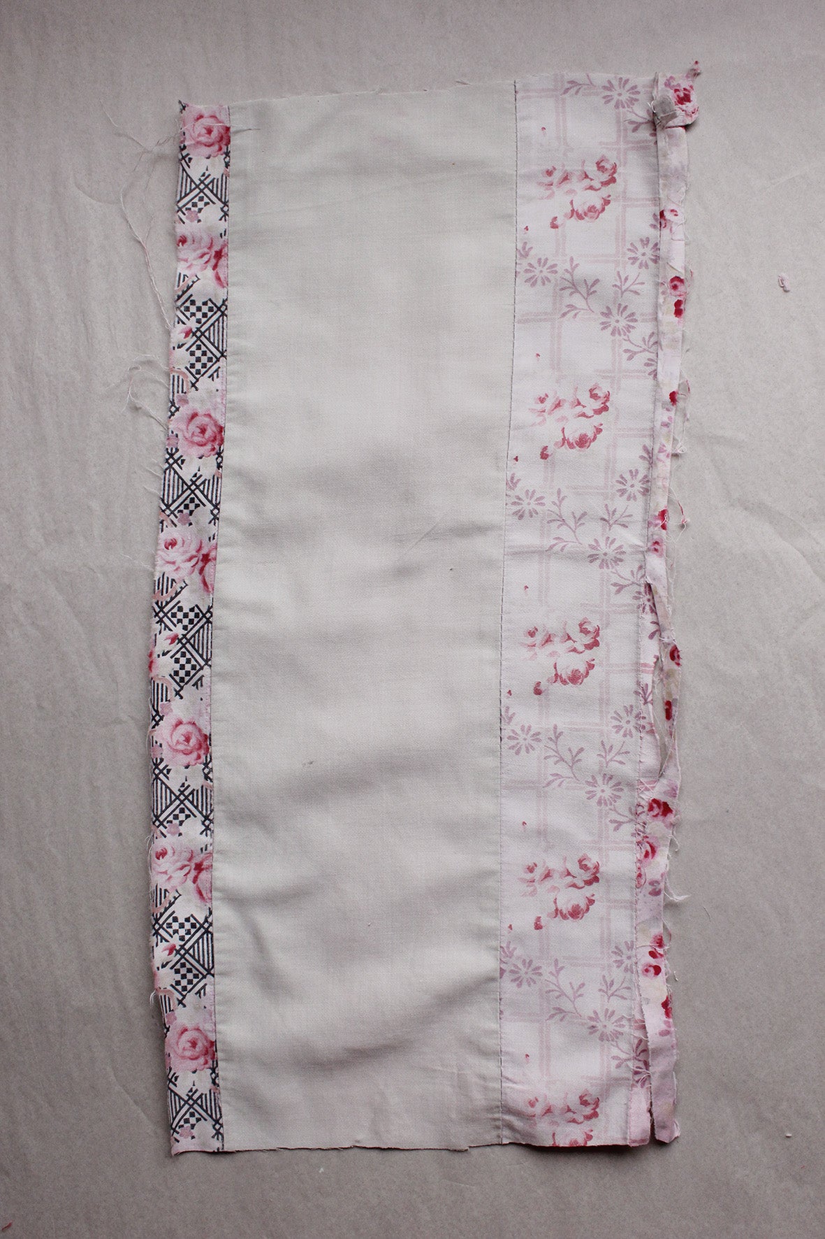 Reclaimed Antique Hand Made French Patchwork - 57