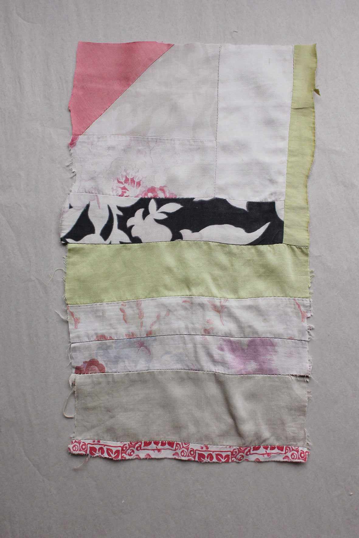 Reclaimed Antique Hand Made French Patchwork - 60