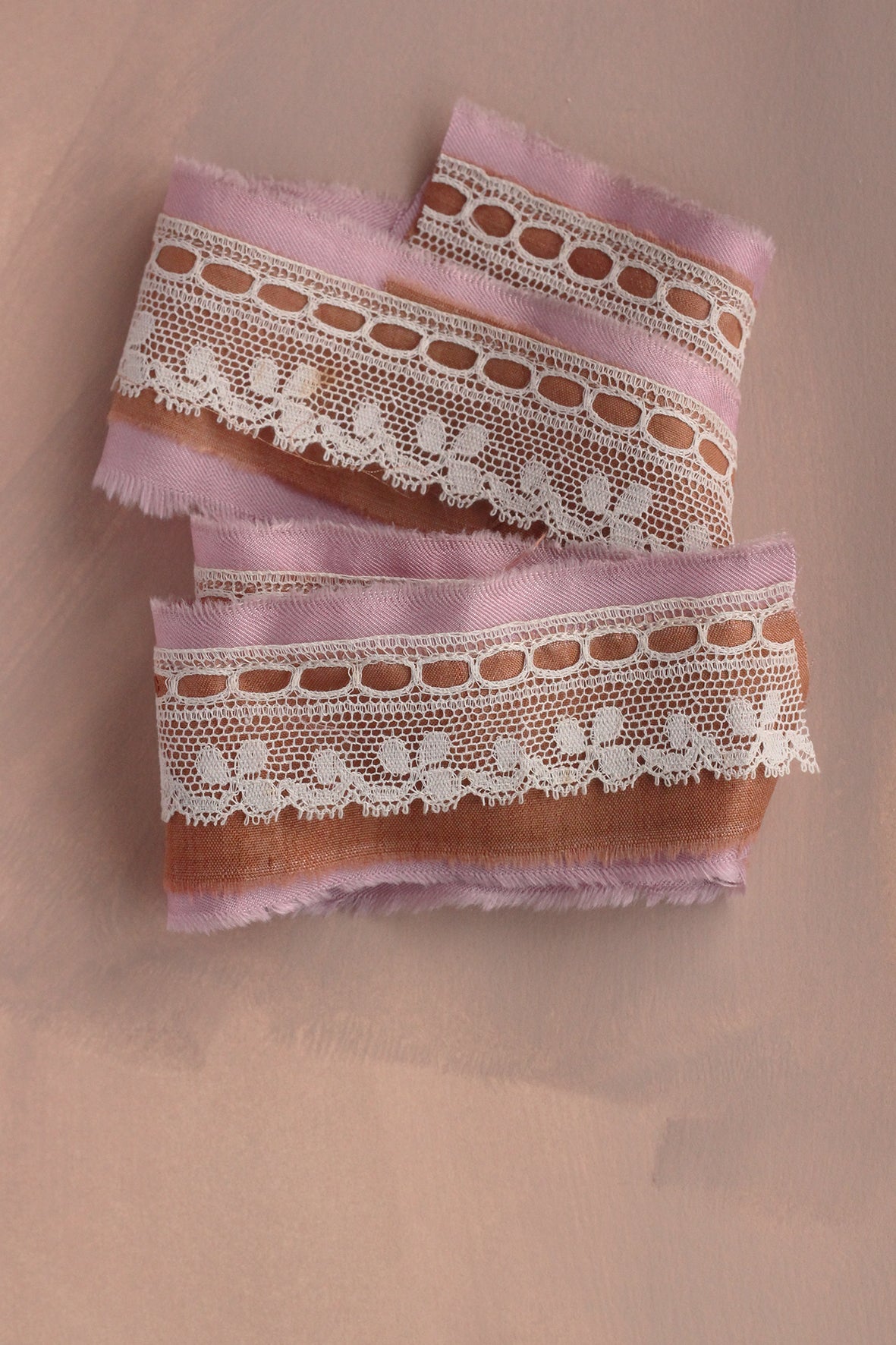 Winter Patisserie - Delicate Silk & Lace Ribbon (11)