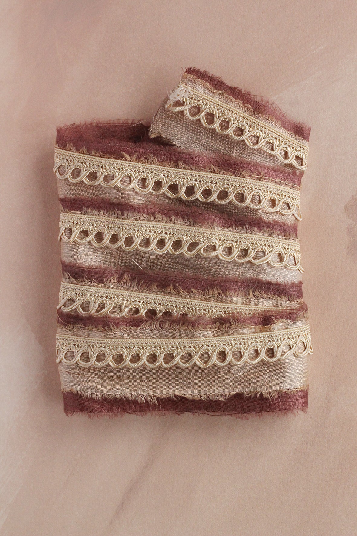 Winter Patisserie - Delicate Silk & Lace Ribbon (20)