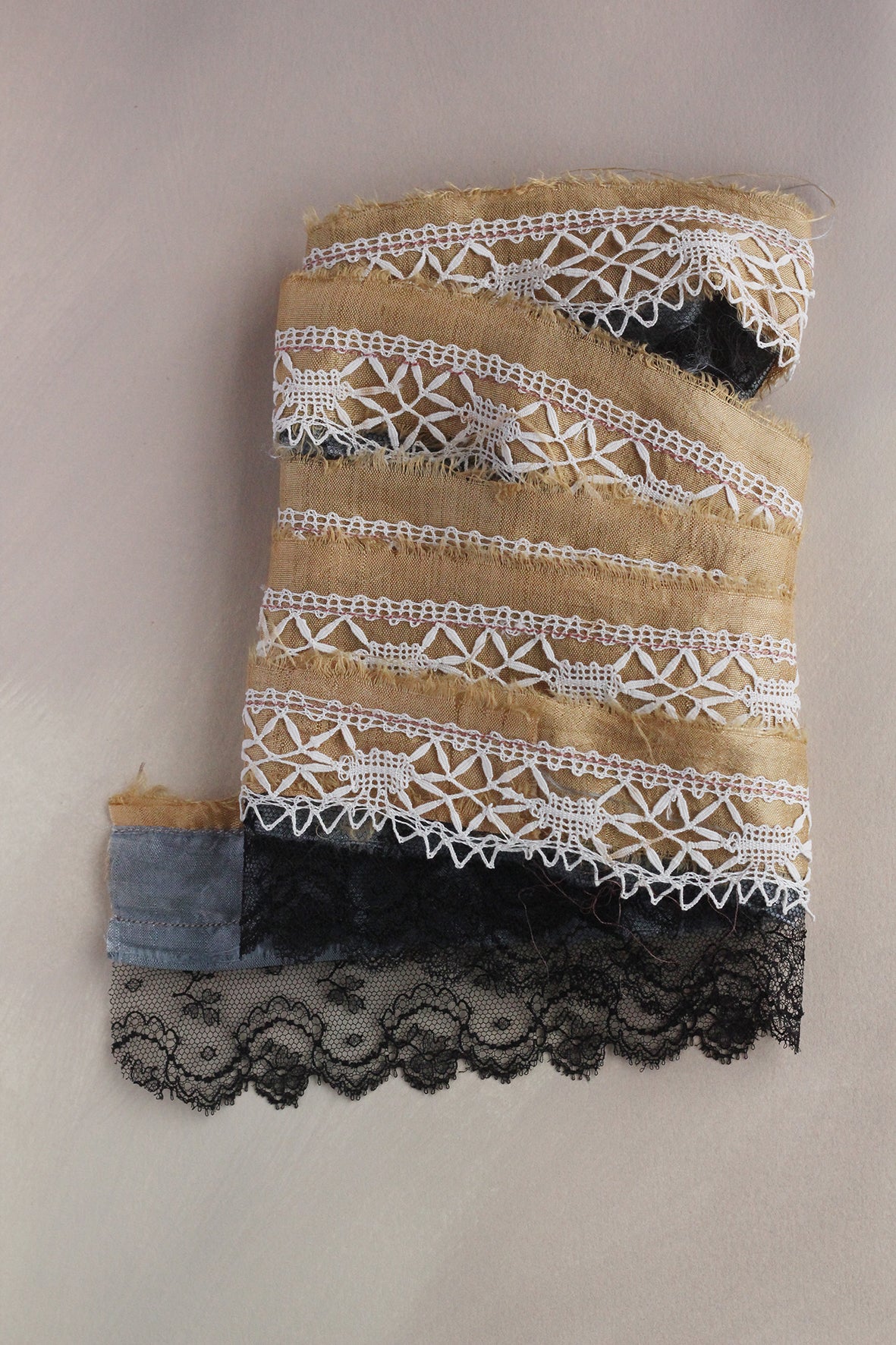 Winter Patisserie - Delicate Silk & Lace Ribbon (22)