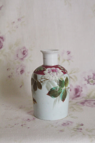 Old Victorian Floral perfume bottle