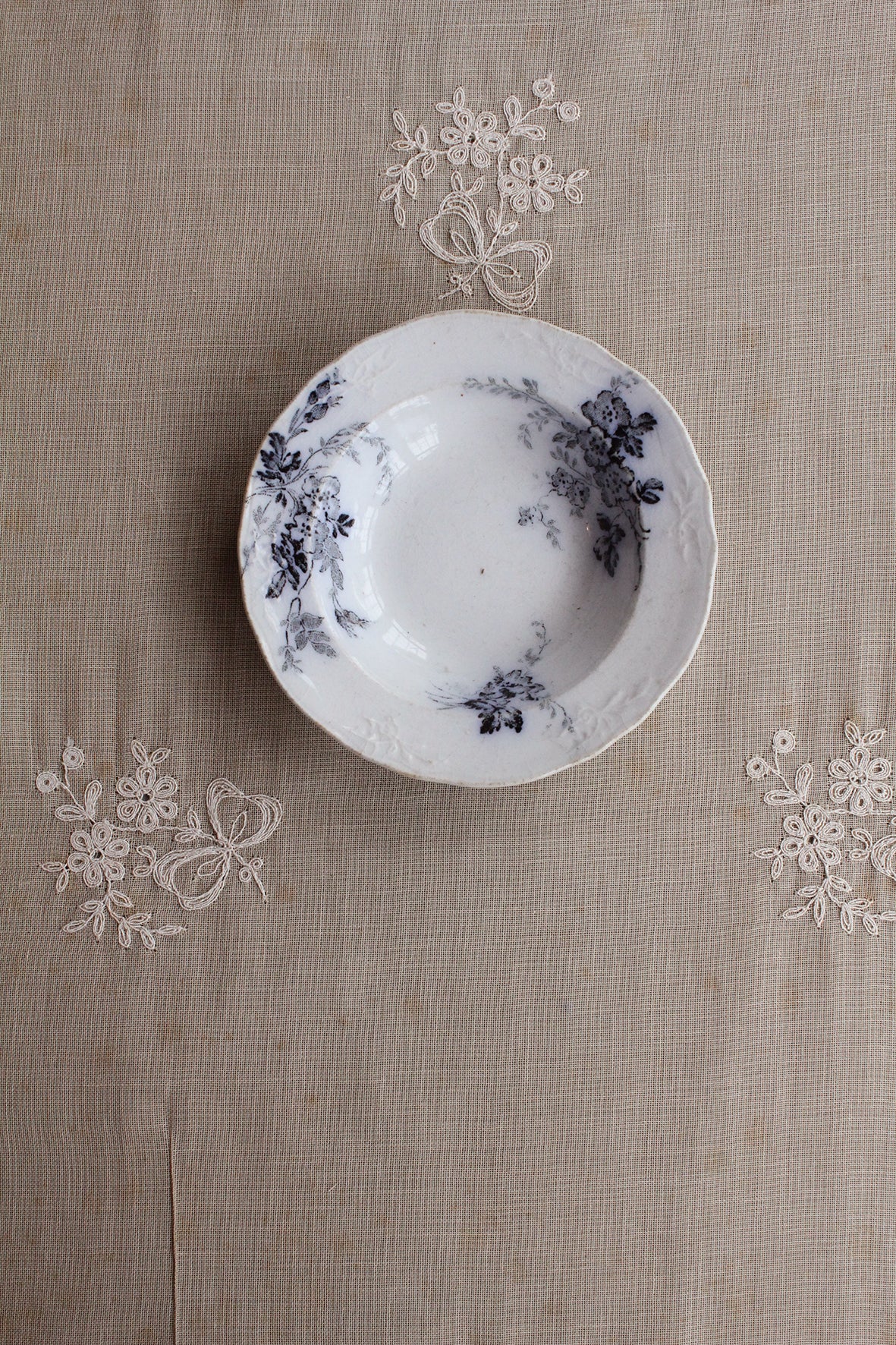 Miniature Transfer Meakin Dish