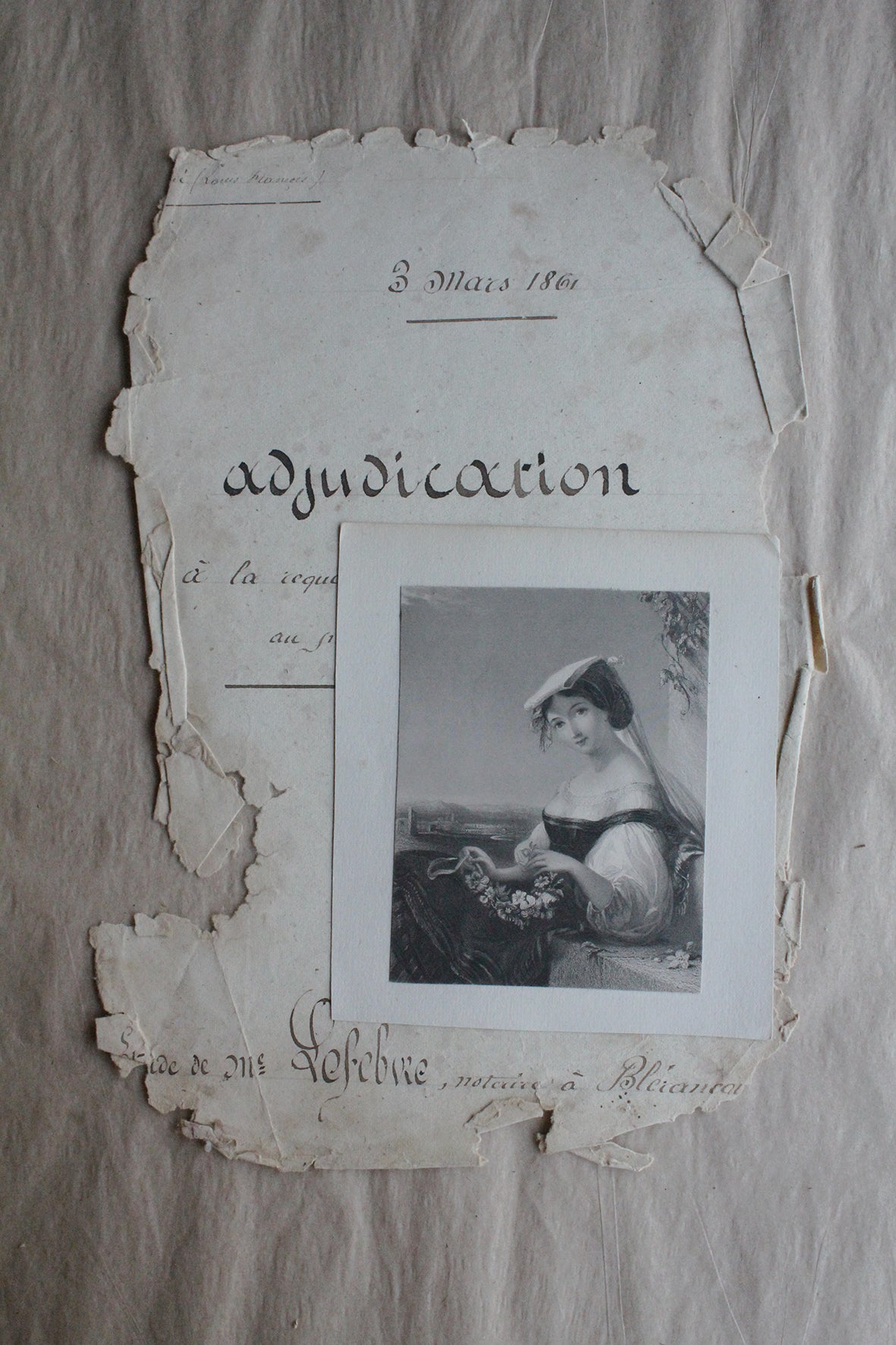 Portrait & Parchment - The Flower Crown