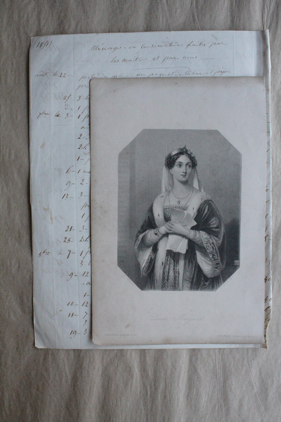 Portrait & Parchment - Queen Margaret