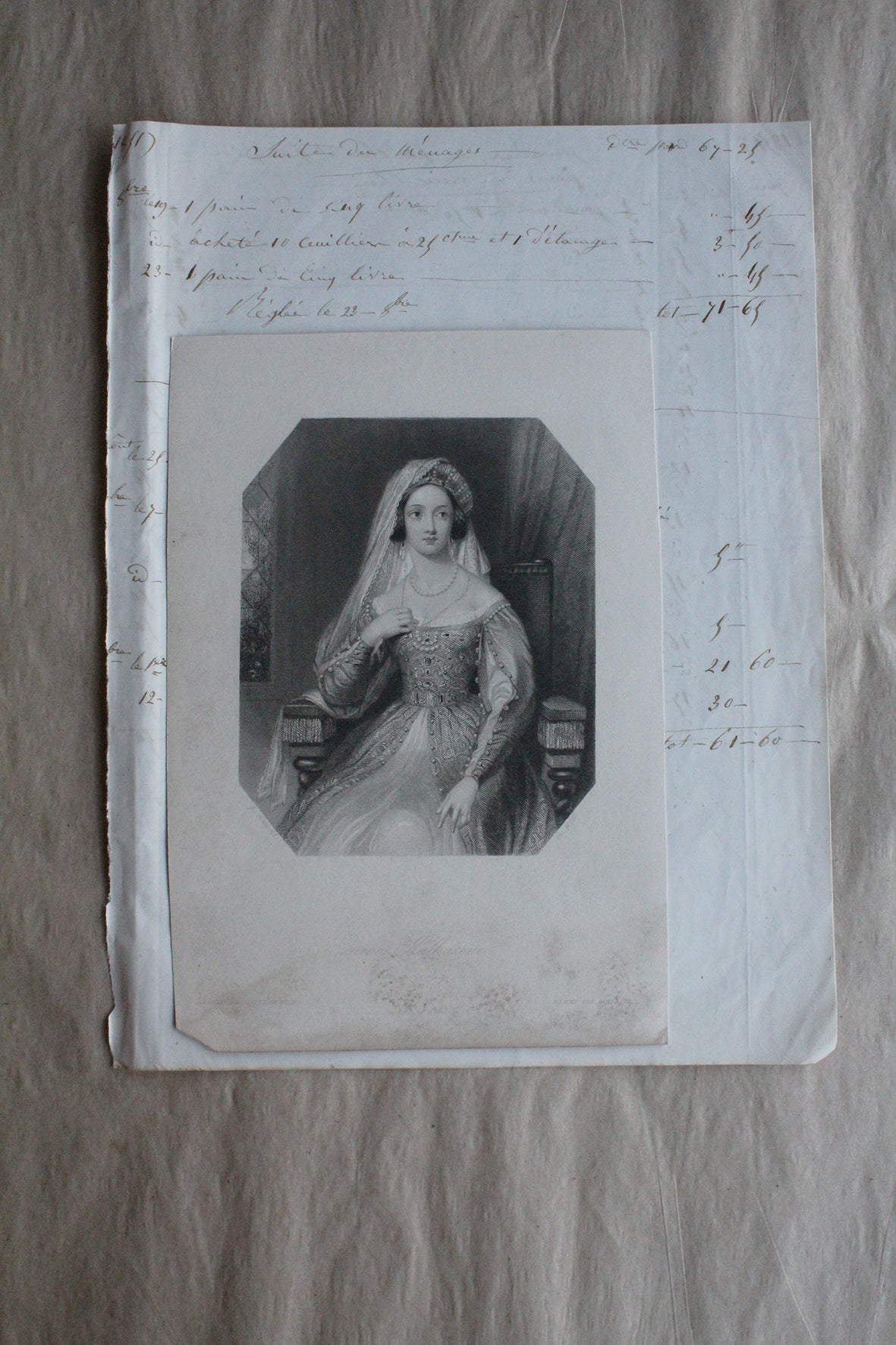 Portrait & Parchment - Queen Catherine