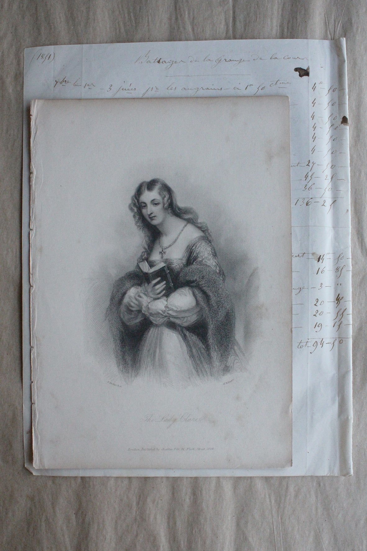 Portrait & Parchment - The Lady Clare