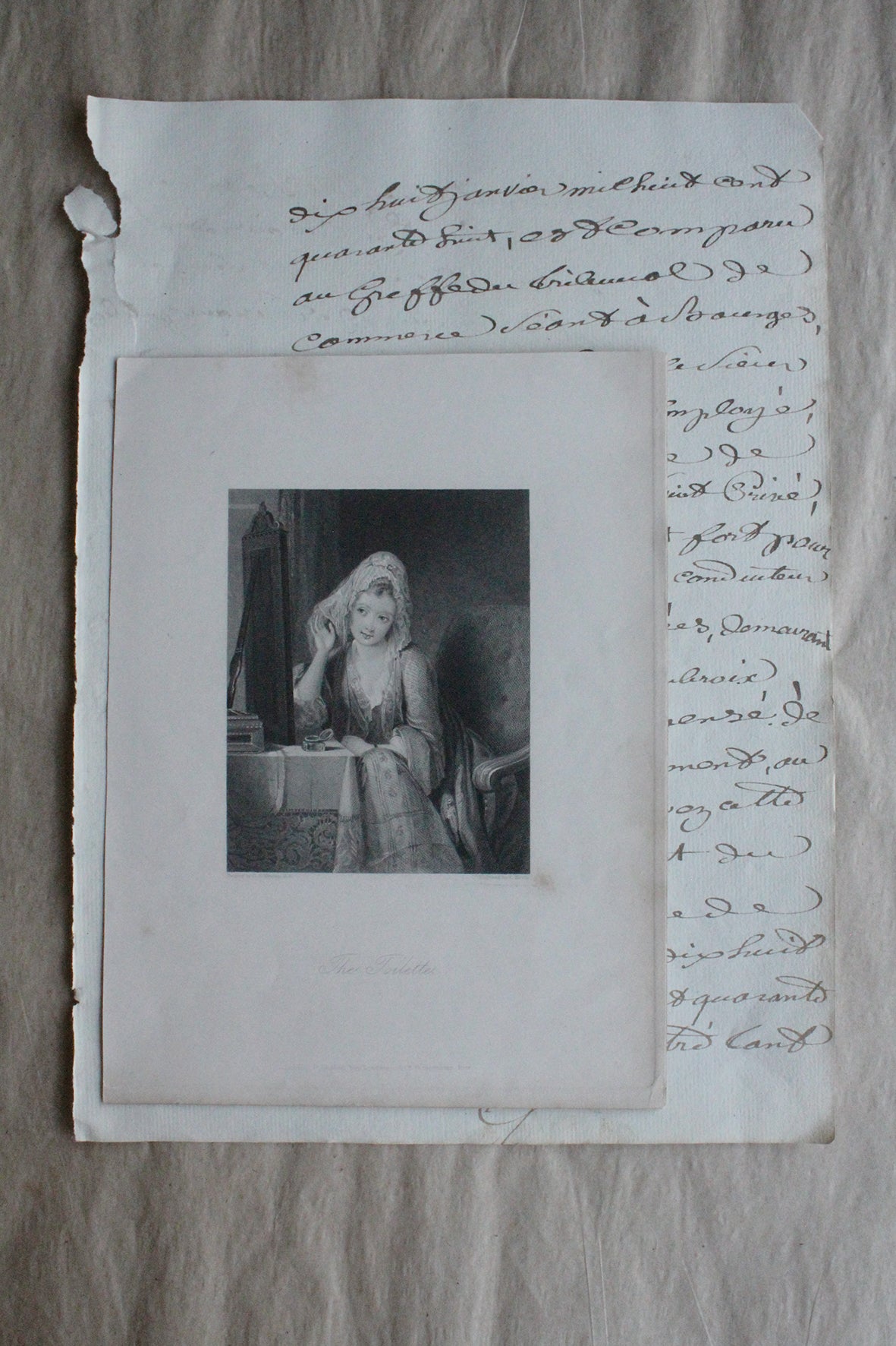 Portrait & Parchment - The Toilette